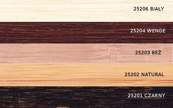 Żaluzje bambusowe 25mm - produent żaluzji